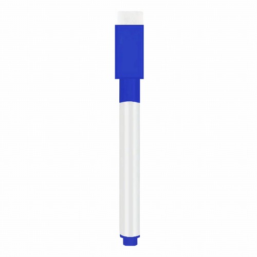 Marker z gąbką niebieski